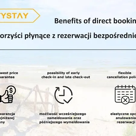 Lejlighed Citystay Brzezno 5 Minut Do Morza *